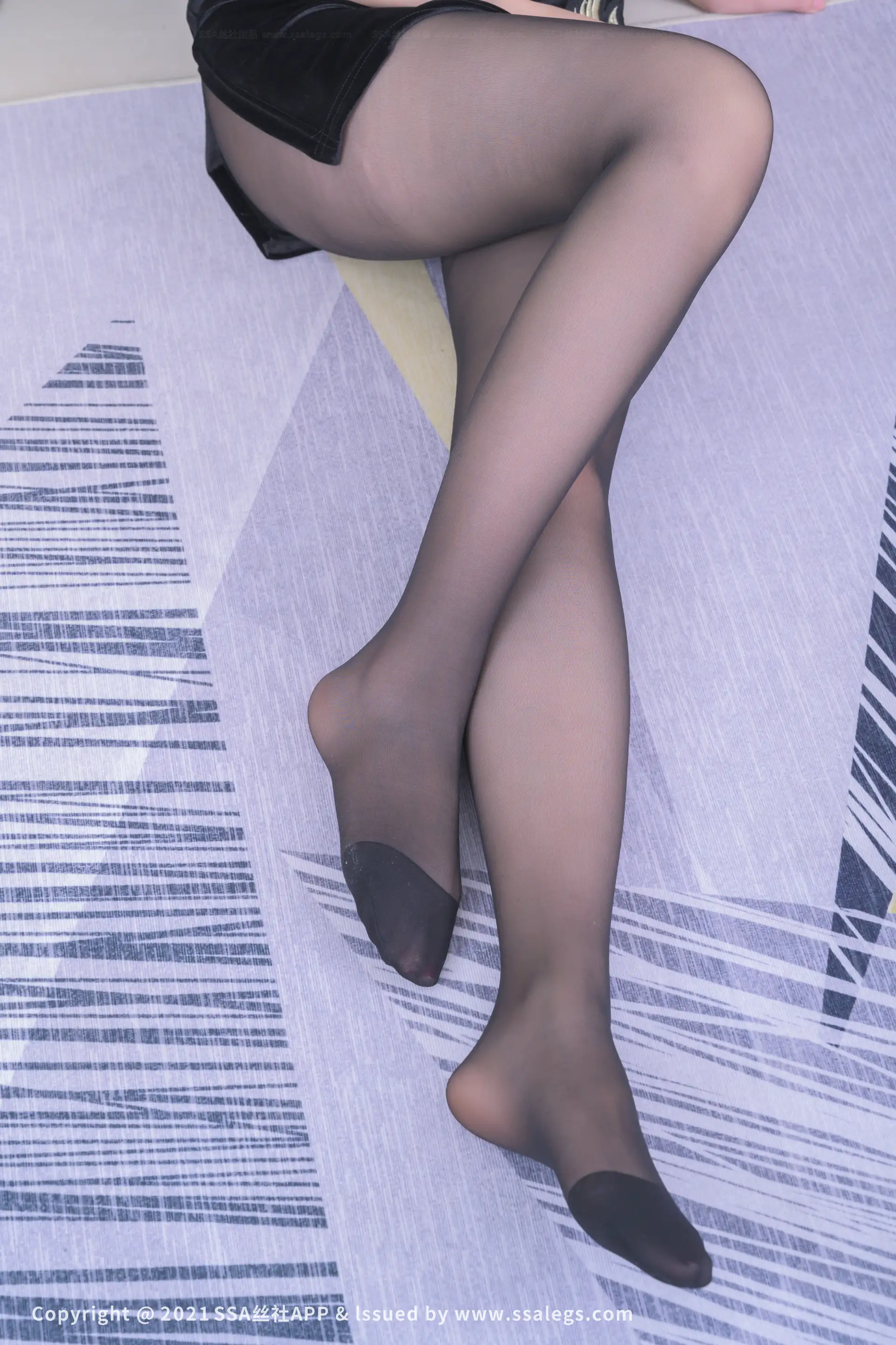 [Mzsock] NO.685 Model Xinxin’s black stockings and beautiful feet (Part 2) silk club#[128P]-1