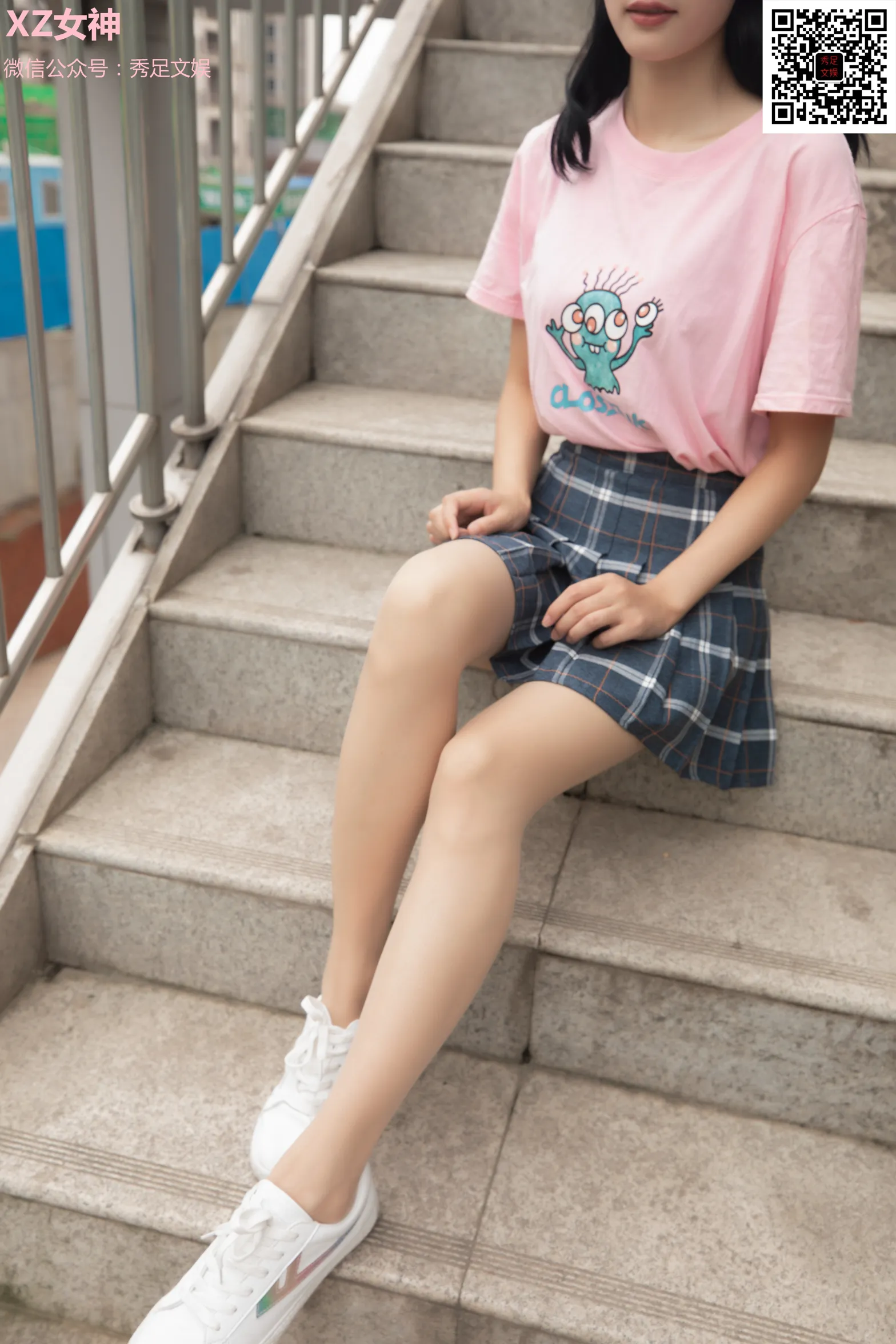 [Mzsock] NO.006 The youthful and invincible girl in pleated skirt street photography#[60P]-22